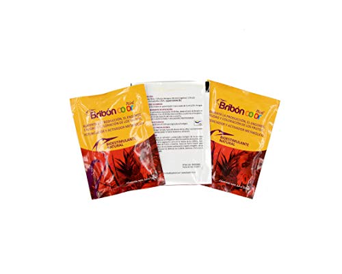 BRIBON® Color 50 Mono-doses Nano-concentrate: Instant organic bio-stimulant and plant enhancer. Enlarges fruit and overall production