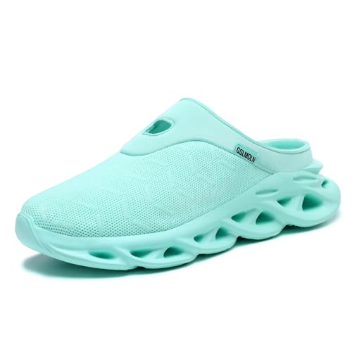 Jakcuz Women's Slip On Shoes Lightweight Walking Mules House Slippers for Indoor and Outdoor2