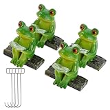 Entretien facile : fabriquées en résine, ces statues de grenouilles sont faciles à nettoyer, ce qui en fait le choix idéal pour les espaces très fréquentés comme les jardins féeriques, les accessoires pour animaux de jardin, la décoration d'halloween ou les ornements de grenouilles d'extérieur