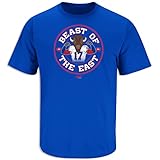 Beast of The East T-Shirt for Buffalo Football Fans (SM-5XL) (Royal Short Sleeve, X-Large)
