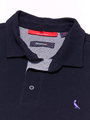 Polo Piquet Pala Interna Listrada, Reserva, Masculino, Preto, G