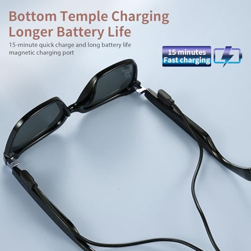 Image of Smart Glasses for Men Women, Smart Sunglasses for Outdoor Sports