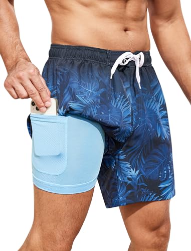 Save 50% on SILKWORLD Men's Quick-Dry Swim Trunks with Code NJYNWPIX