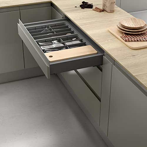 Couvercle de tiroir anthracite Menage Confort 450 mm