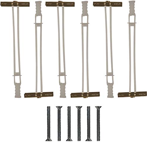 Professional Toggle Bolts - 6 Pack