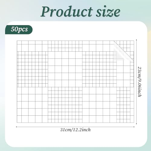 50Pcs Matte Self Adhesive Laminating Sheets for Photos, 9 x 12.2 Inches Self Sealing Laminate Sheets No Machine No Heat Laminating Sheets for Photos and Index Cards - Image 2