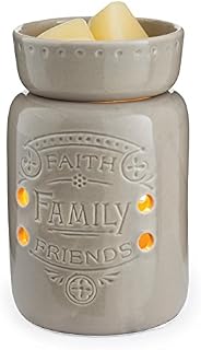 CANDLE WARMERS ETC Midsized Illumination Fragrance Warmer- Light-Up Warmer For Warming Scented Candle