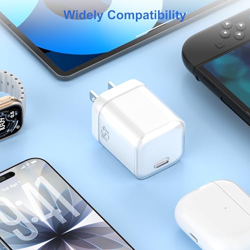 YISH 45W USB C Charger Block with 3.3FT USBC Charging Cable White - image 6
