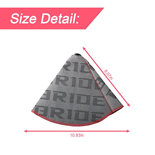 BLAU-GRUN-Universal-Car-Gear-Shift-Boot-Cover-Waterproof-Fabric-Shift-Boot-Dust-Cover-Suitable-for-Most-ManualAutomatic-Cars-Gray