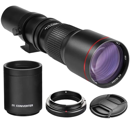 High-Power 500mm 1000mm f 8 Manual for Extreme Distance Capture
