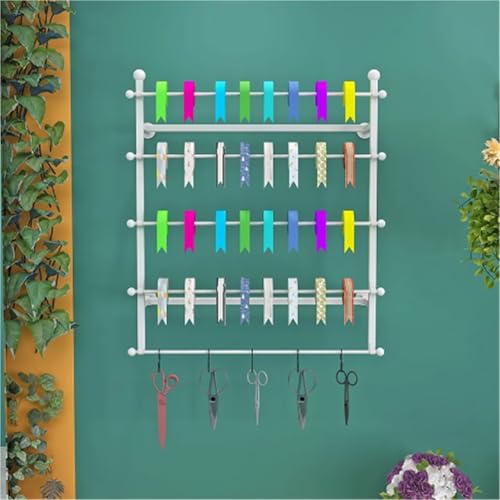Rangement en fer pour rubans et papier cadeau spécial atelier