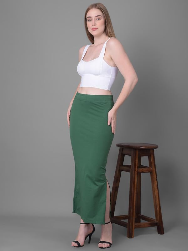 Image of Comfort Lady Women Cotton Blend Saree Shapewear /Saree Shapers Underskirt /Saree Petticoat