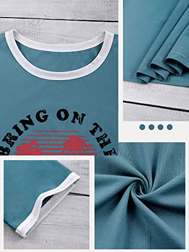 Nlife Bring On The Sunshine Graphic Long Sleeves Tees Blouses For Women Tops Sweaters For Women #TOP4