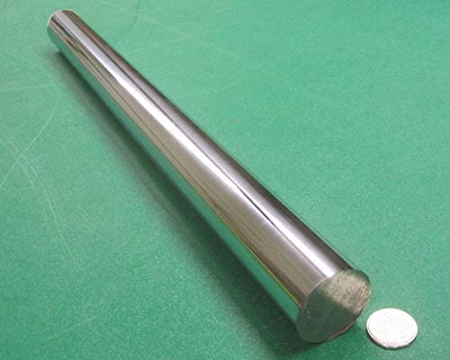 Chrome Plated 1045 Carbon Steel Shaft 2.00" (2") Diameter x 24" Long 1 pc