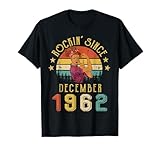 Photo Gallery vintage dicembre 1962 donne rockin since 59th birthday gifts maglietta Photo Gallery vintage dicembre 1962 donne rockin since 59th birthday gifts maglietta