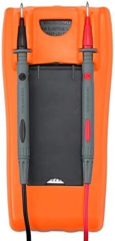 Digital Multimeter, Portable Mini Multi Tester Voltmeter Ammeter Ohmmeter with Backlight LCD for DC AC Voltage DC Current Resistance Diodes Transistor Audible Continuity