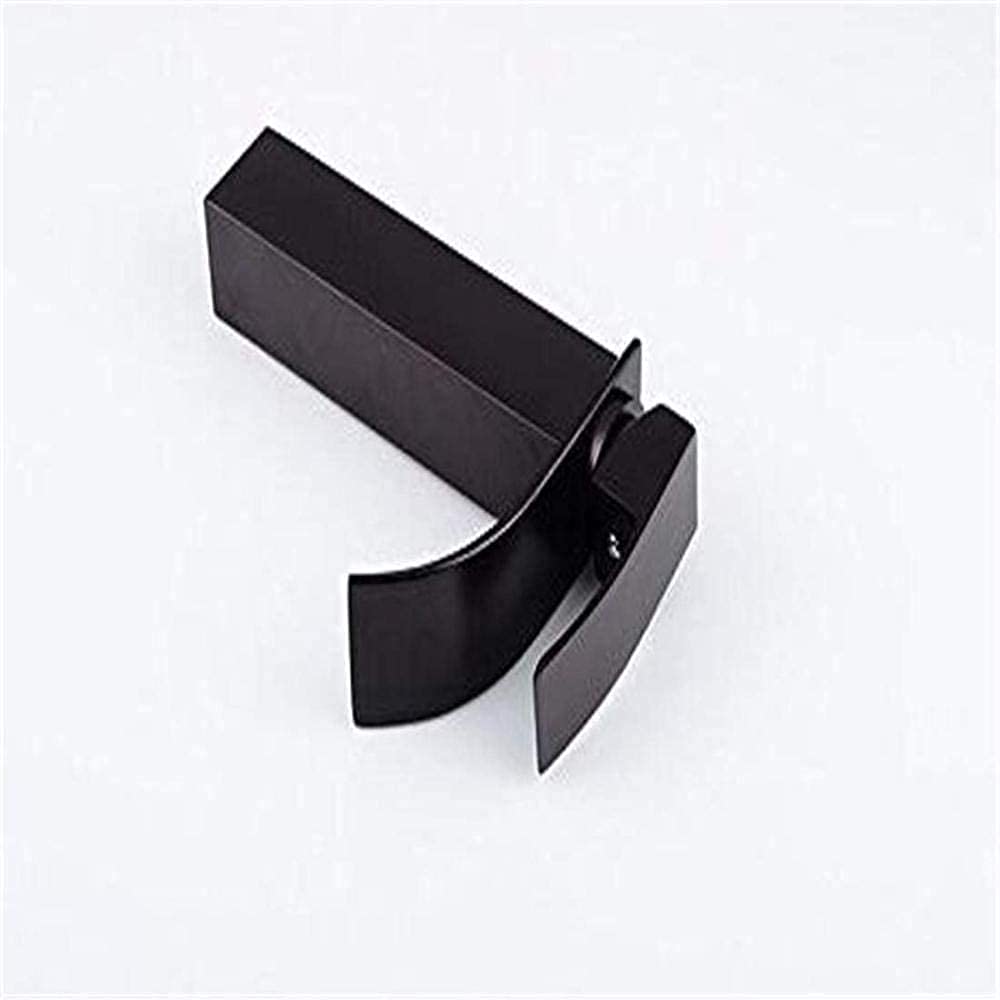Grifo de Agua Cromo Cocina Fregadero Grifo Frotado Bronce Grifo Baño Negro Fregadero Grifo Cuadrado Cascada Lavabo Llafrase