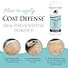 Coat Defense Daily Preventative Powder & Rain Rot Treatment for Horses | Safe & Effective Equine Sweet Itch, Skin Funk, Scratches | Dry Horse Shampoo, 8 oz. | All Natural Ingredients