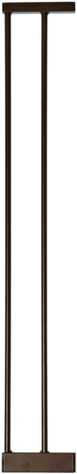 North States MyPet 2 Bar Extension for Tall Petgate Passage: Add extension for a gate up to 43.6" wide (Adds 6" width, Matte Bronze)