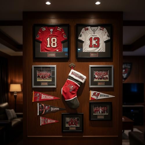 FOCO Tampa Bay Buccaneers NFL Christmas Stocking – Plush Limited Edition Holiday Stocking – Show Your Team Spirit with Officially Licensed Football Fan Decorations by FOCO - Image 3