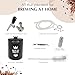 The Original Royal Brew Nitro Cold Brew Coffee Maker - Gift for Coffee Lovers - 64 oz Home Keg, Nitrogen Gas System Coffee Dispenser Kit