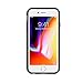 Speck Products CandyShell Cell Phone Case for iPhone SE (2022)| iPhone SE (2020)| iPhone 8| iPhone 7 - Black/Slate Grey (103161-B565)