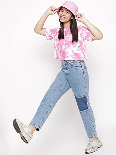 Image of Li'l Tomatoes Girls Cotton Relaxed Fit T-Shirt