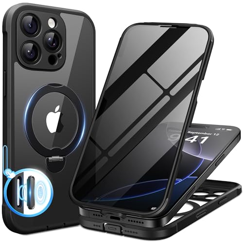 Coque iPhone 16 Pro avec protège-écran de confidentialité protégeant vos données