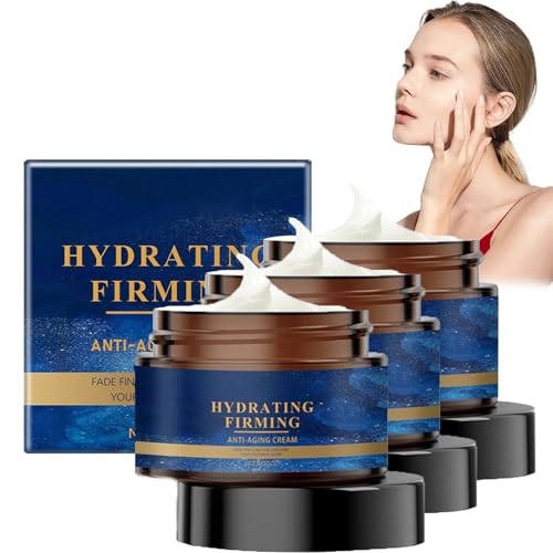 Olavitas Cream- Complejo Relajante Antiarrugas Antienvejecimiento con Péptido y Ácido Hialurónico - Hidratación profunda para una juventud y reduce las líneas finas y las arrugas (3pcs)