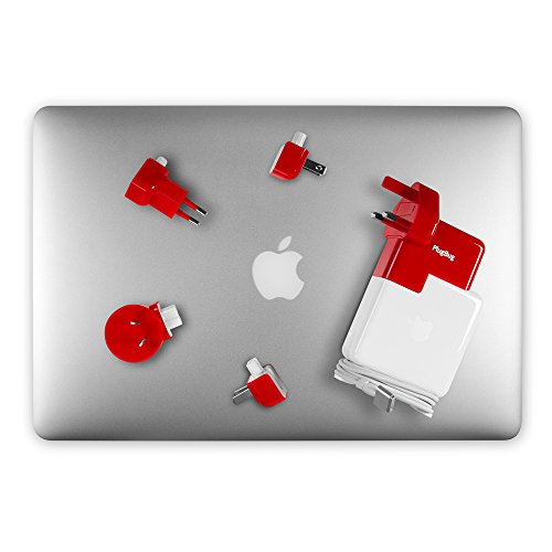 Twelve South PlugBug World | All-in-one MacBook global travel adapter + iPhone/iPad/USB charger