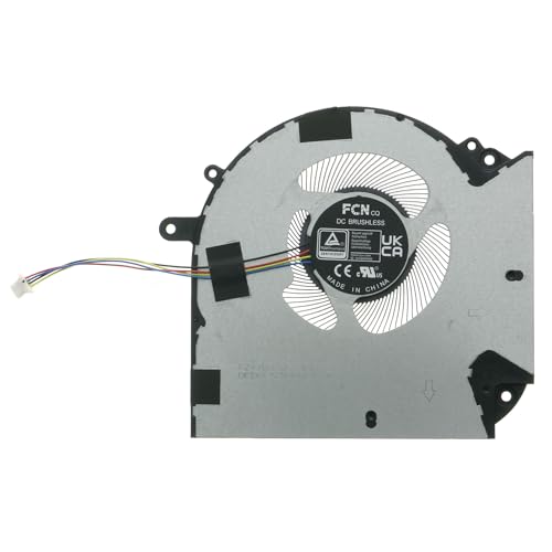 Image of CPU Cooling Fan Replacement for Asus Vivobook 16x K3605z K3605ZC K3605ZF K3605ZU K3605VC K3605VV 13NB11D0P01211, 13NB11U0P01011