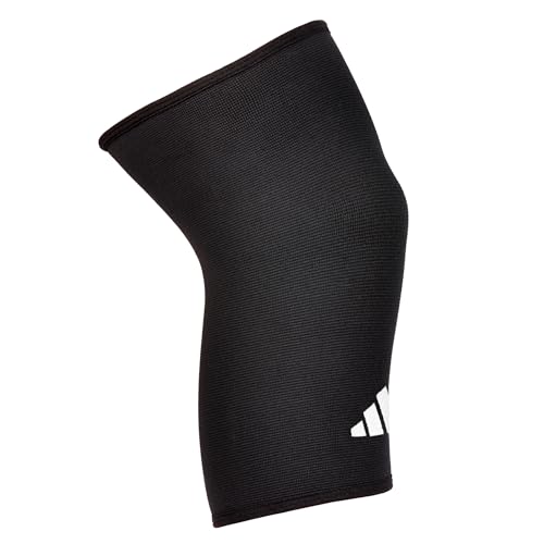 adidas Knee Support Sleeve - Knee Sleeve for Support, Training, and Competitions - Ergonomic Design, Elastic Nylon Blend - Durable and Breathable - For all Fitness Levels - Large