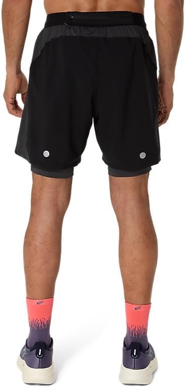 ASICS Men's Road 2-N-1 7IN Short Running Apparel