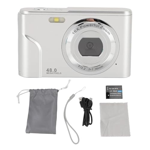 Caméra de vlogging HD 1080P avec autofocus et stabilisateur - 7