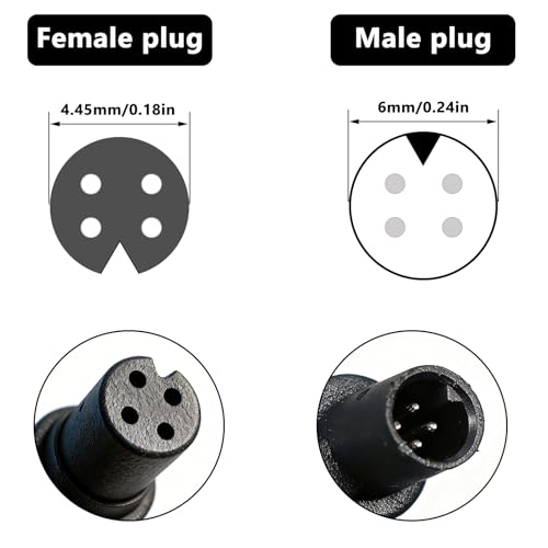 Aienxn 4 Pin 10FT Male to Female Backup Camera Extension Cable - image 2