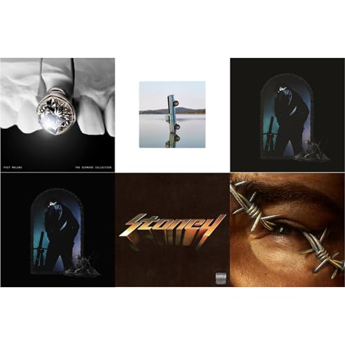 Diamond Collection (Metallic Silver Vinyl/2LP) & F-1 Trillion (2LP) & Hollywood's Bleeding (Lavender Vinyl/2LP) & Hollywood's Bleeding (2LP/Pink Vinyl) & Stoney (Orange LP Vinyl) & Beerbongs & Bentleys (2LP/Clear Vinyl)
