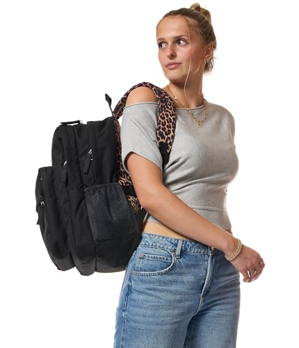 JanSport Big Plans Backpack, Animal Illustion Con Black/Black/Tan/Black - image 8