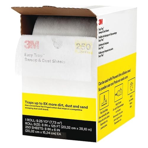 3M Easy Trap Sweep and Dust Sheets, 1 Roll of