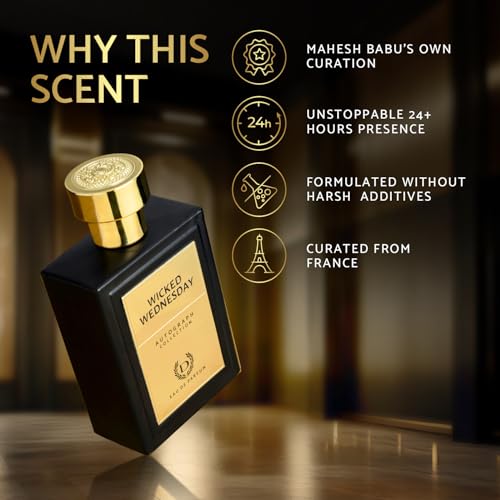 Image of Denver Mahesh Babu Autograph Collection Wicked Wednesday EDP Perfume For Men - 100 ML |Long Lasting Fragrance Scent
