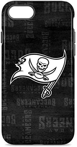 Tampa Bay Buccaneers NFL iphone 7 Pro Caso – Tampa Bay Buccaneers Blanco y Negro Pro Caso para tu iPhone 7 Negro - NFLBWH30,Oro,Grey - NFLCMO30,Red