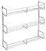 Metaltex 364613010 - Estantería metálica de 3 estantes para especias (30 x 7 x 30 cm)