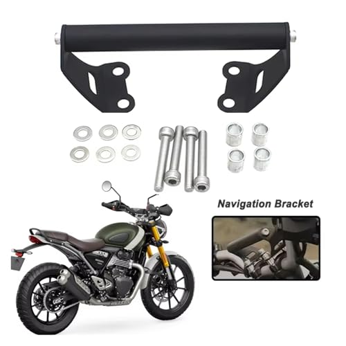 Support de navigation moto rigide en aluminium pour Scrambler 400