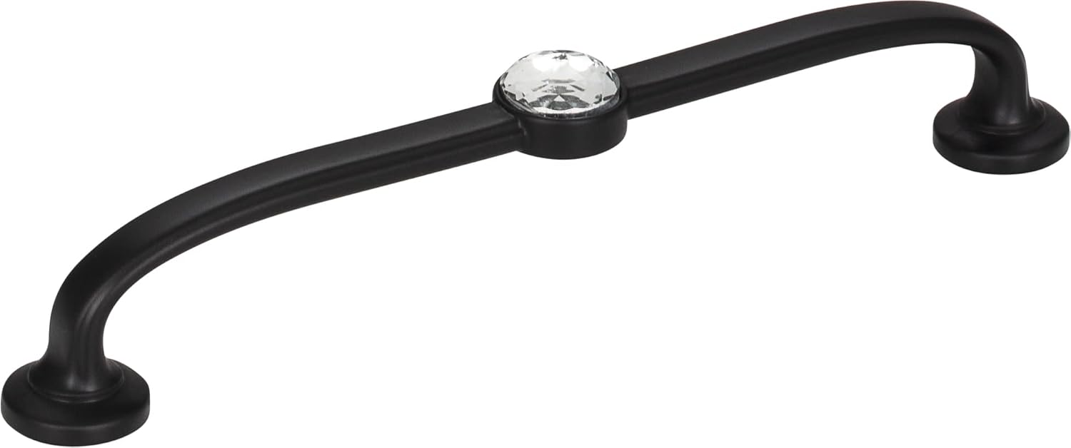 Atlas Homewares 345 Crystal Bracelet Cabinet Pull 128 MM Center, Polished Chrome