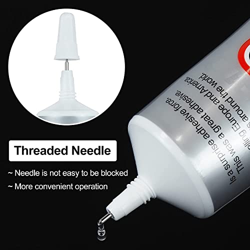B6000 Jewelry Glue Clear Rhinestone, Inlay Glue, Pendant Adhesive, Holika 25G Craft Adhesive Glue With Precision Tip Multifunctional Fabric Glue #TOP1