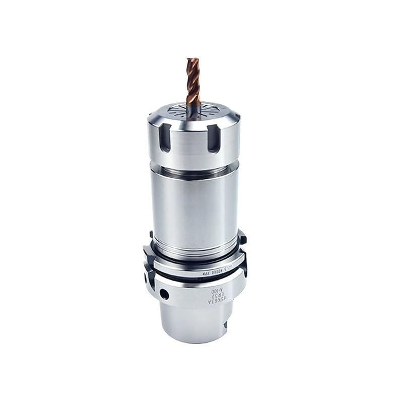 1 stück Hsk63a Er16 Er20 Er25 Er32 Präzision 0,001mm Ausgleichsgeschwindigkeit G2.5 40000 RPM Hochgeschwindigkeits-CNC-Werkzeughalter Hsk 63a Er Fräsfutter(HSK63A-ER16A-150L)
