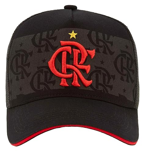 Boné Zico Silk Flamengo Frontal Trucker Licenciado