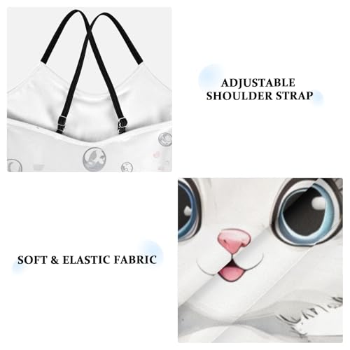 Toddler Cute Three Cats Bathtub One Piece Swimsuits for Girls 3T 202b88313