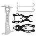 Chain Link Cutter Breaker Pliers Removal Installation Repair Tool Maintenance Kits Easy to Use Portable Aluminum Alloy Stainless Steel Multifunctional for Cyclists