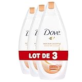 Nueva fórmula inédita. DOVE Gel de Ducha 400 ml de Aceite de Crema - Juego de 3