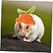 Abaodam Skin-Friendly Pet Accessories Chinchilla and Guinea Pig Head Decor for Parties
